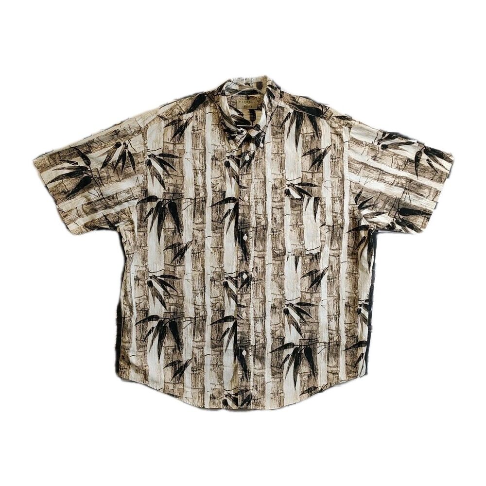 Natural Issue Mens - Size XL - Wrinkle Free 100% Cotton Button Down Shirt Bamboo